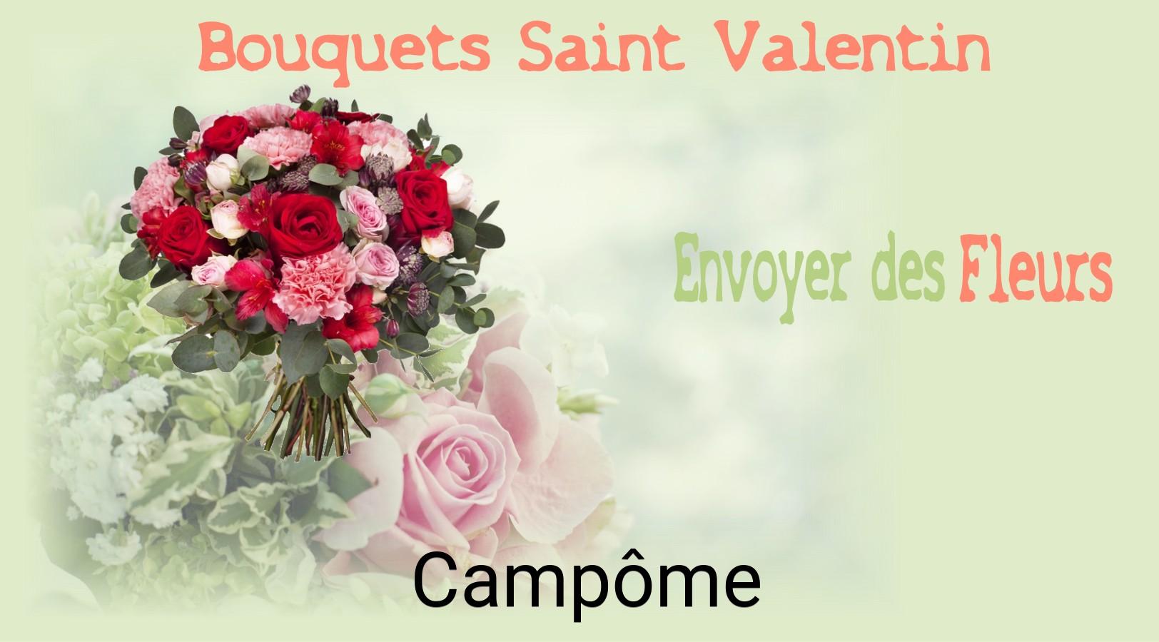 Roses de Saint-Valentin livrées à Campôme